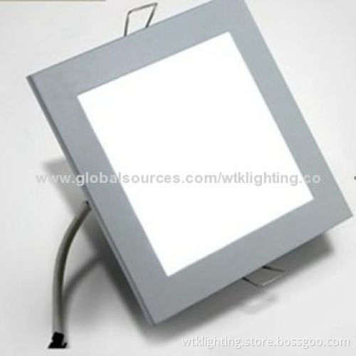 12W Square Super-thin Panel Light, 2835 LED, 85-265V